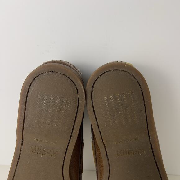 Sperry Men\'s Brown Leather Chukka Hi Top Boat Shoe Boots Size 11M Lace Up